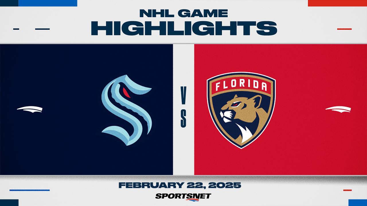 NHL Highlights: Kraken 2, Panthers 1