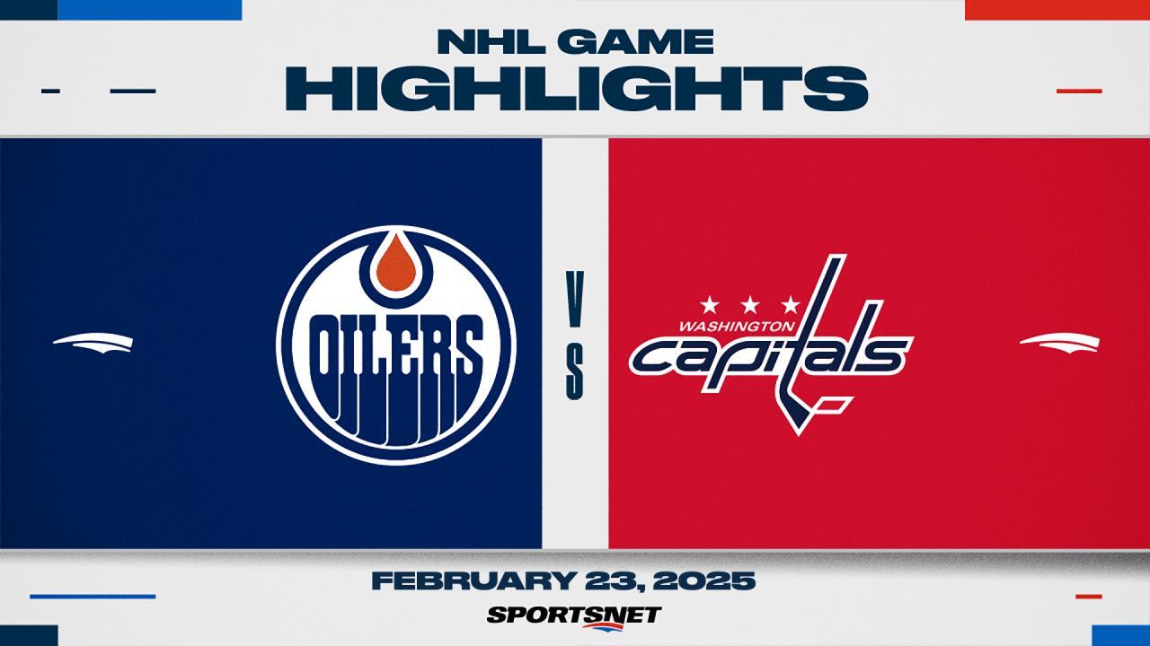 NHL Highlights: Capitals 7, Oilers 3