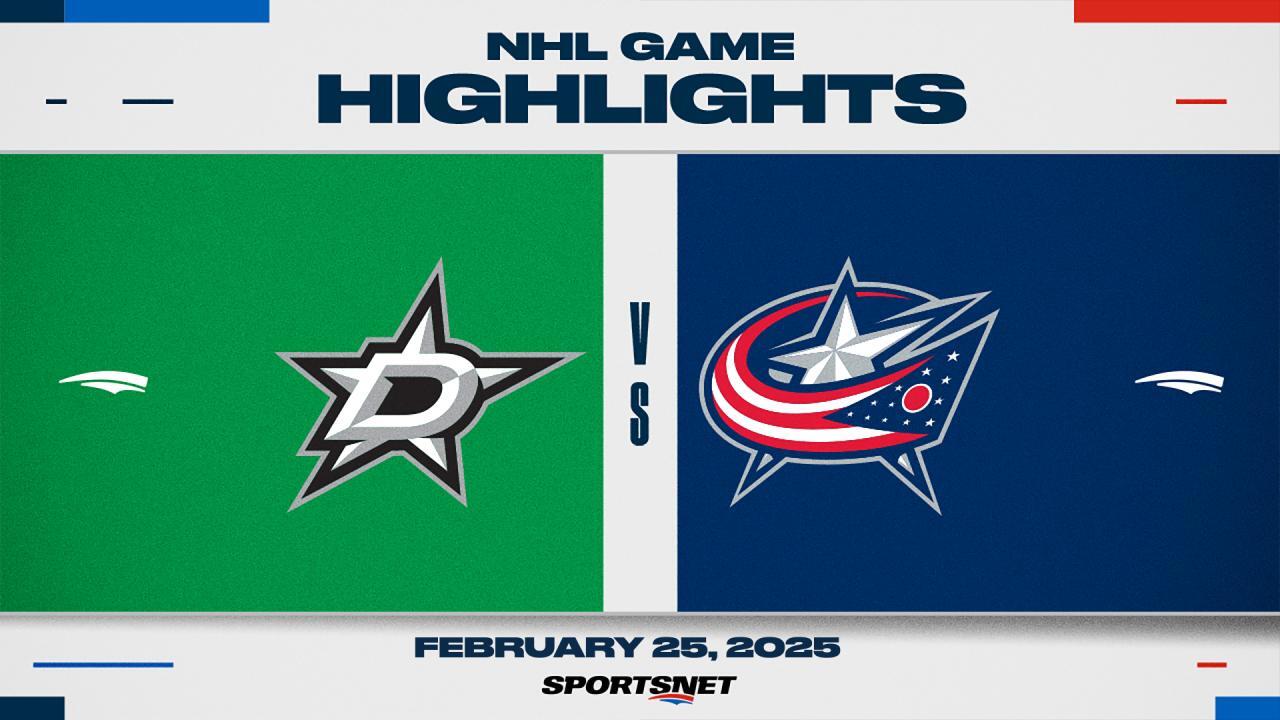 NHL Highlights: Blue Jackets 6, Stars 4