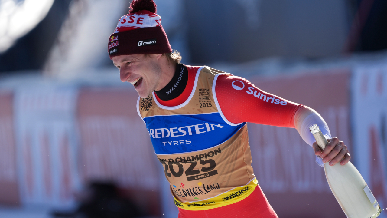 Swiss ski star Marco Odermatt takes gold at super-G worlds