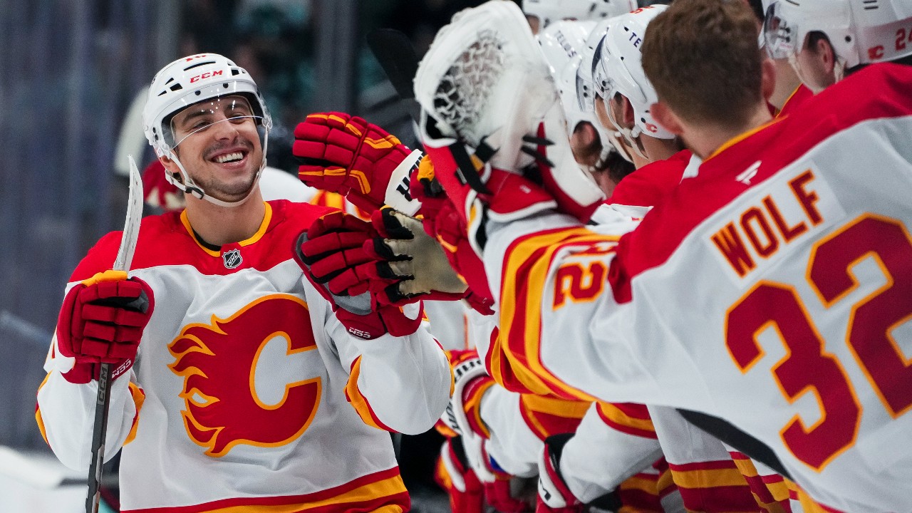 Frost scores as Flames hold on to beat Kraken