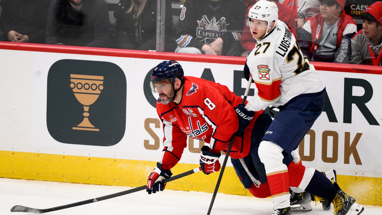 Ovechkin scores 878th goal with 0.1 seconds left as Capitals beat Panthers