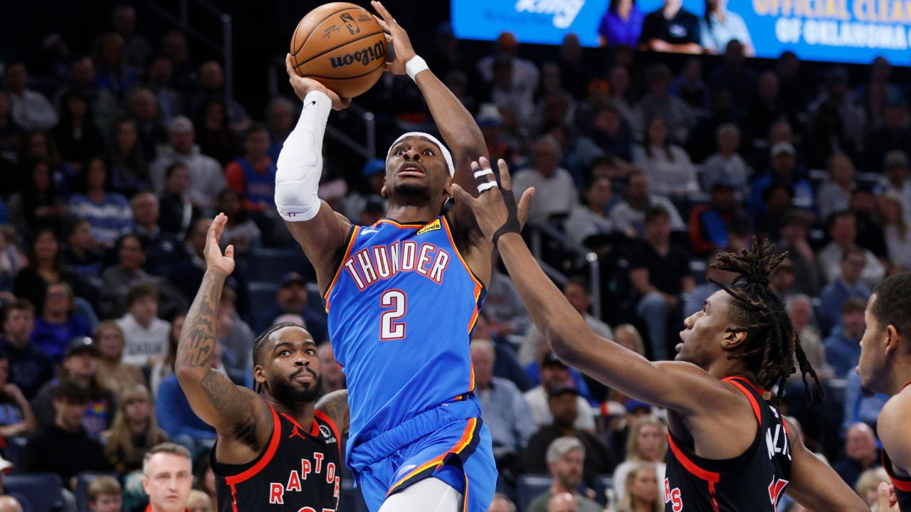 Solid shooting night not enough as Raptors lose to Thunder