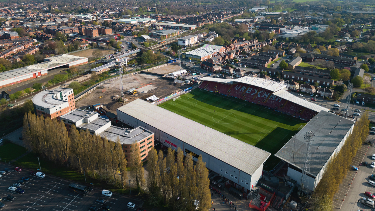 Wrexham announces plans for new stand to allow club to host international matches