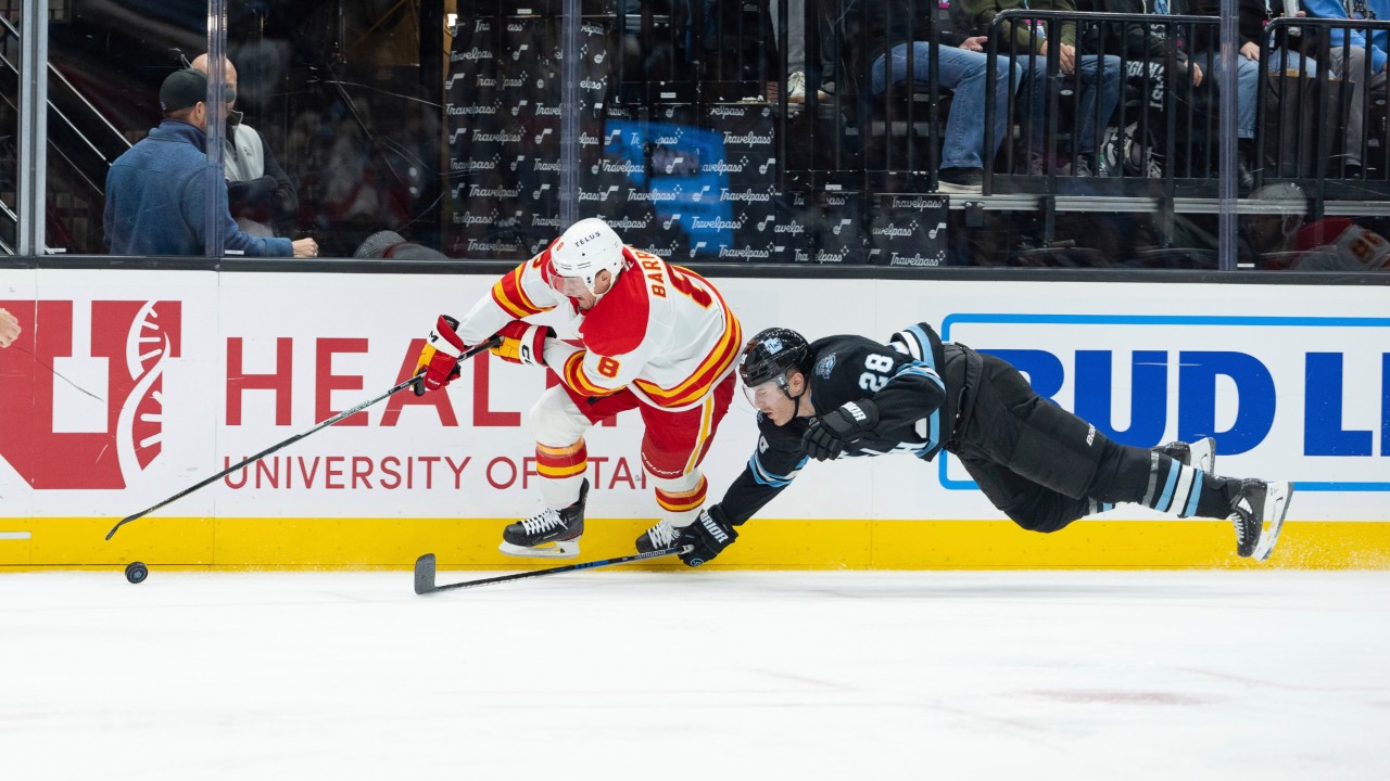 Flames assign defenceman Tyson Barrie to AHL Wranglers