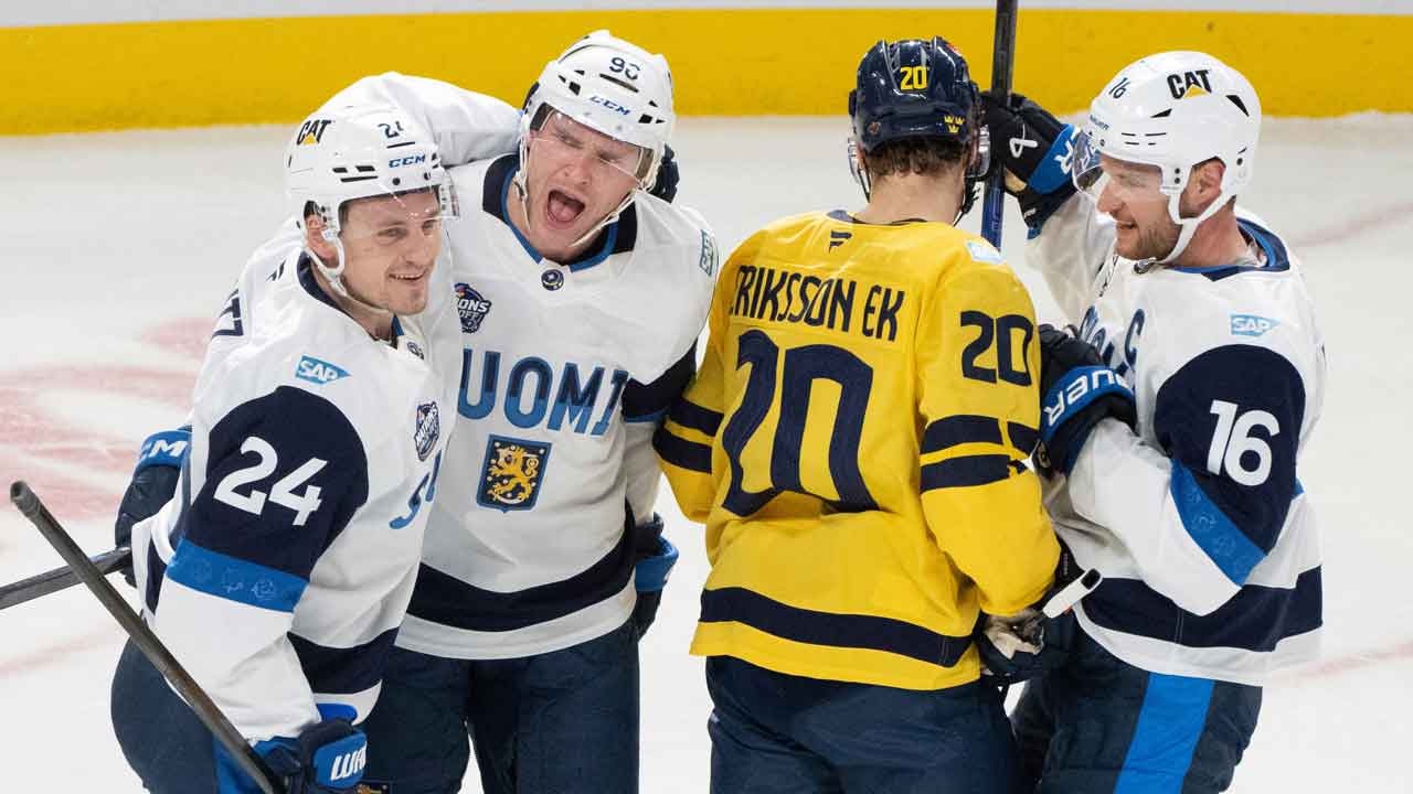 Granlund helps Finland earn OT win over Sweden at 4 Nations Face-Off