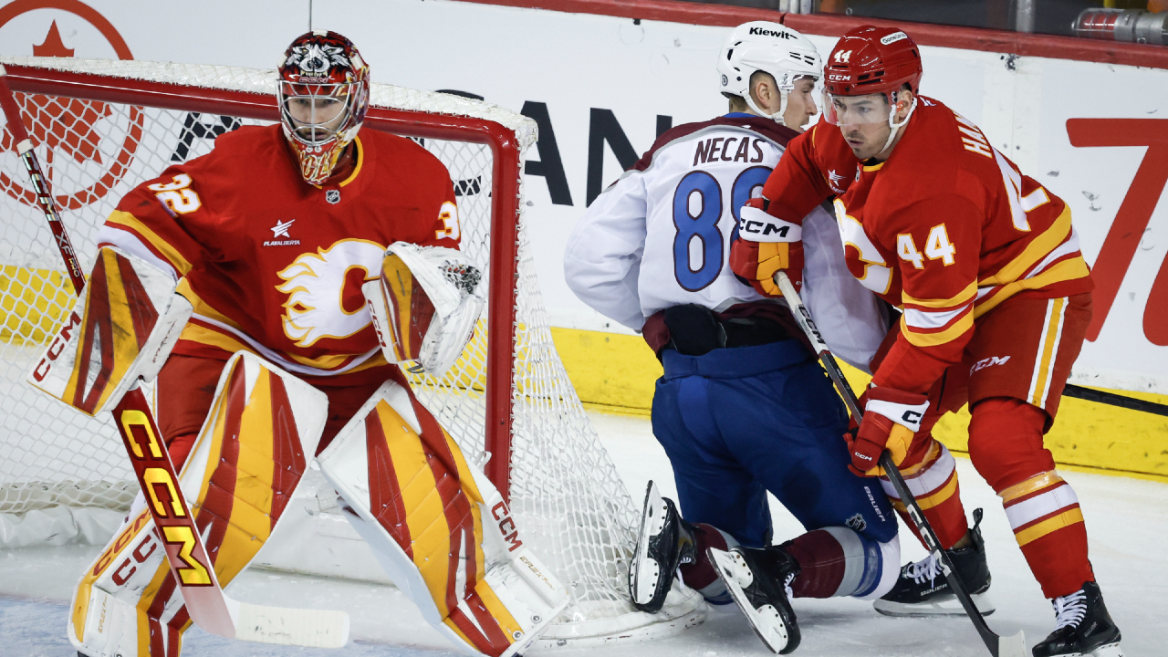 Flames fall short against Avalanche