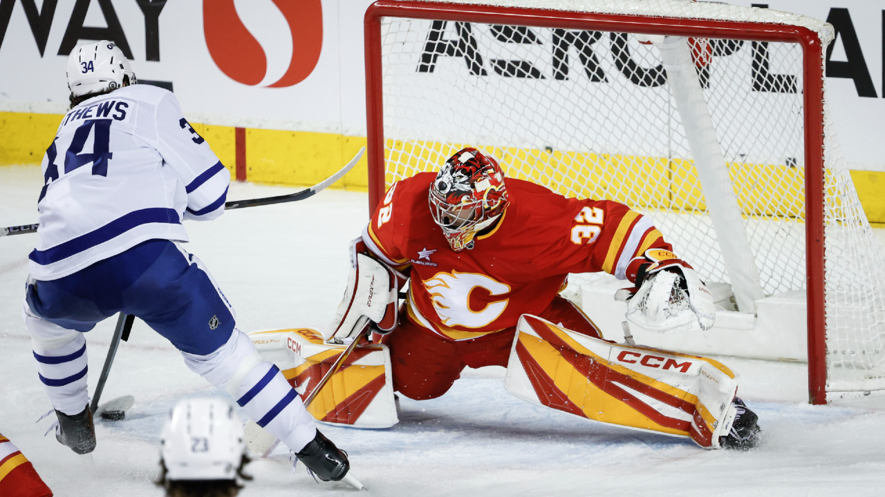 Emotions boil over for Flames following uncharacteristic mistakes vs. Maple Leafs