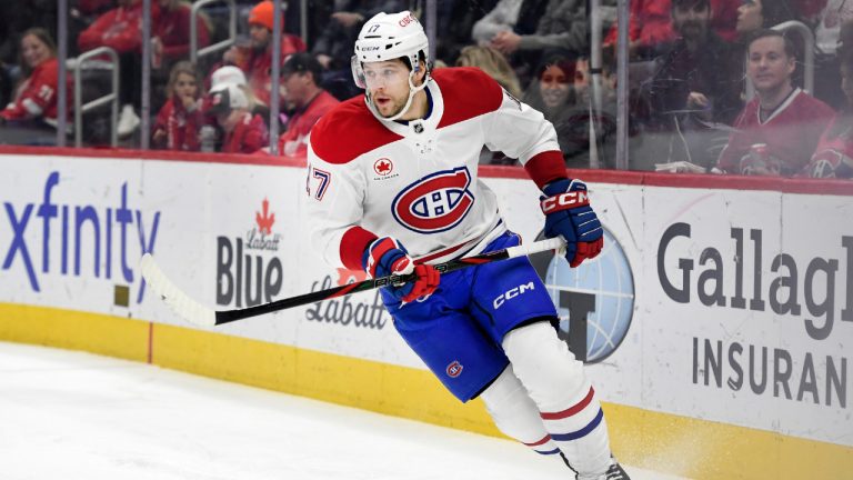 Canadiens follow Anderson's lead to fight off Sharks for third straight win