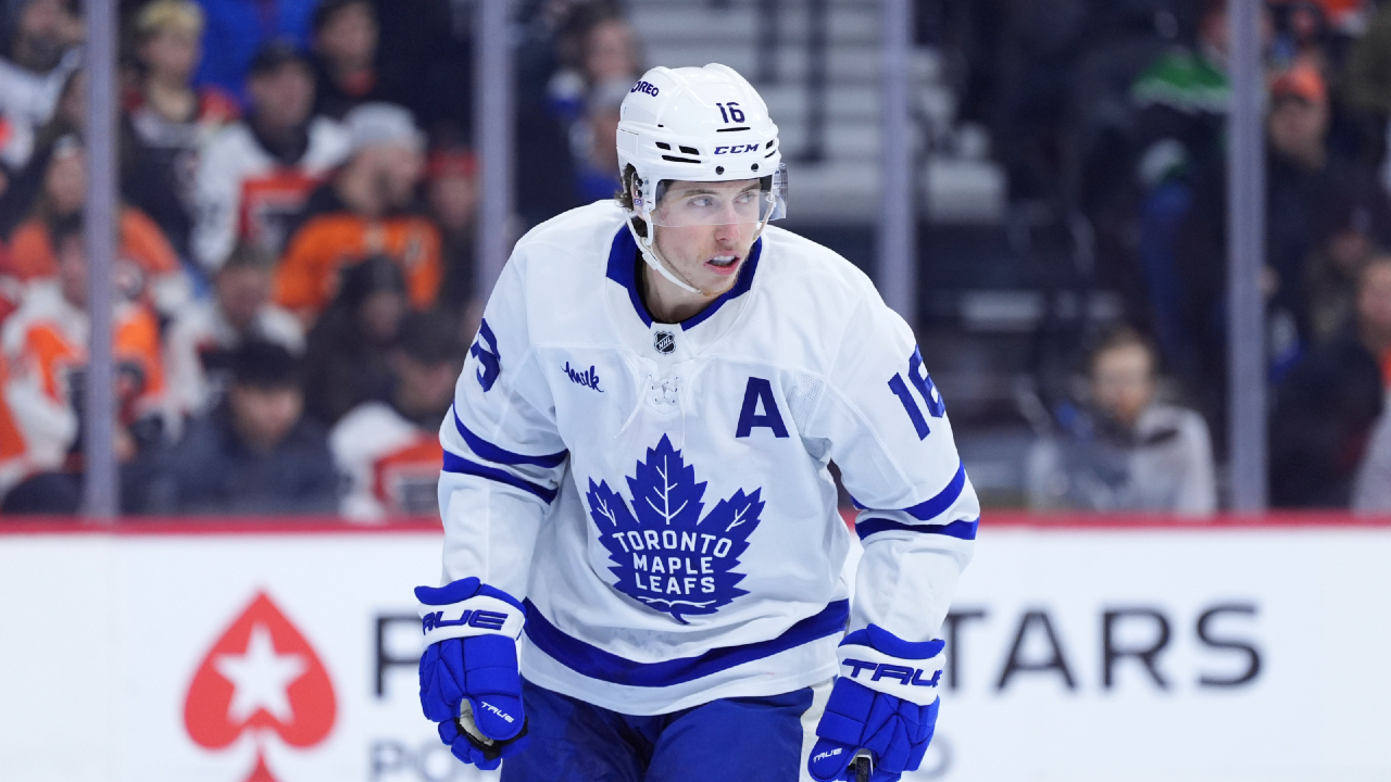 Maple Leafs’ Mitch Marner unavailable vs. Flames with lower-body injury