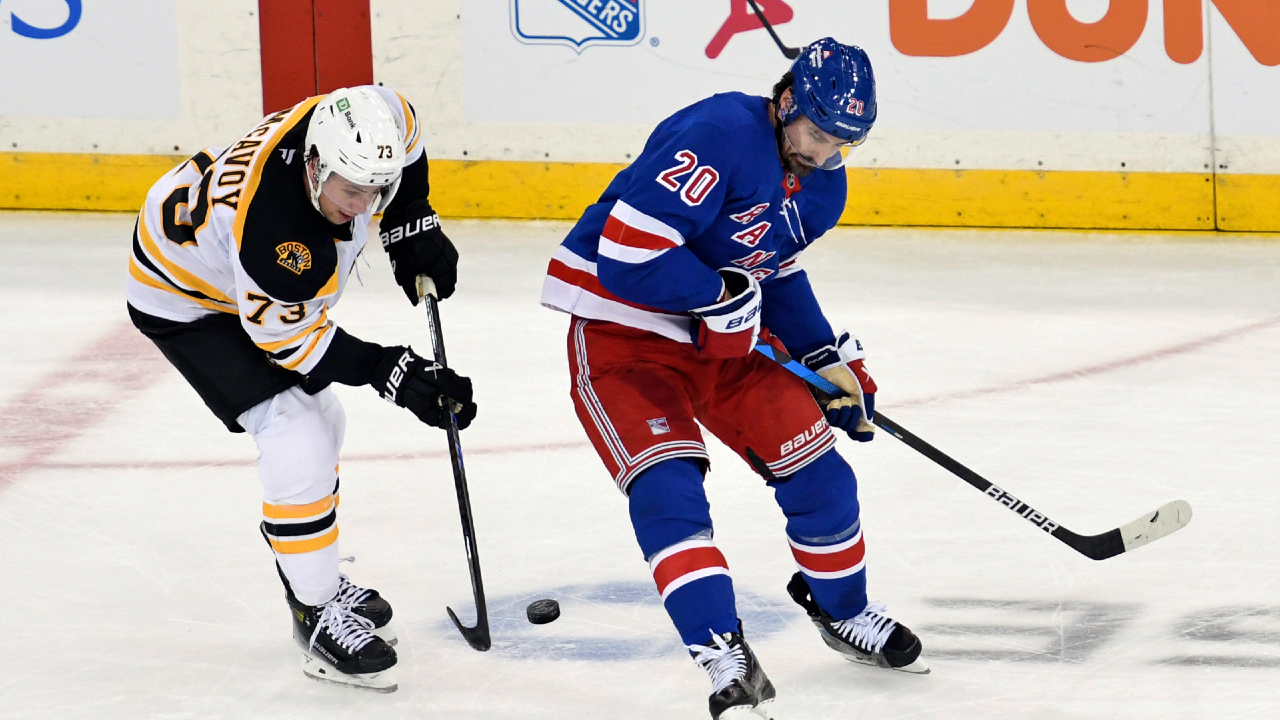 Kreider scores tiebreaker to rally Rangers to win over Bruins