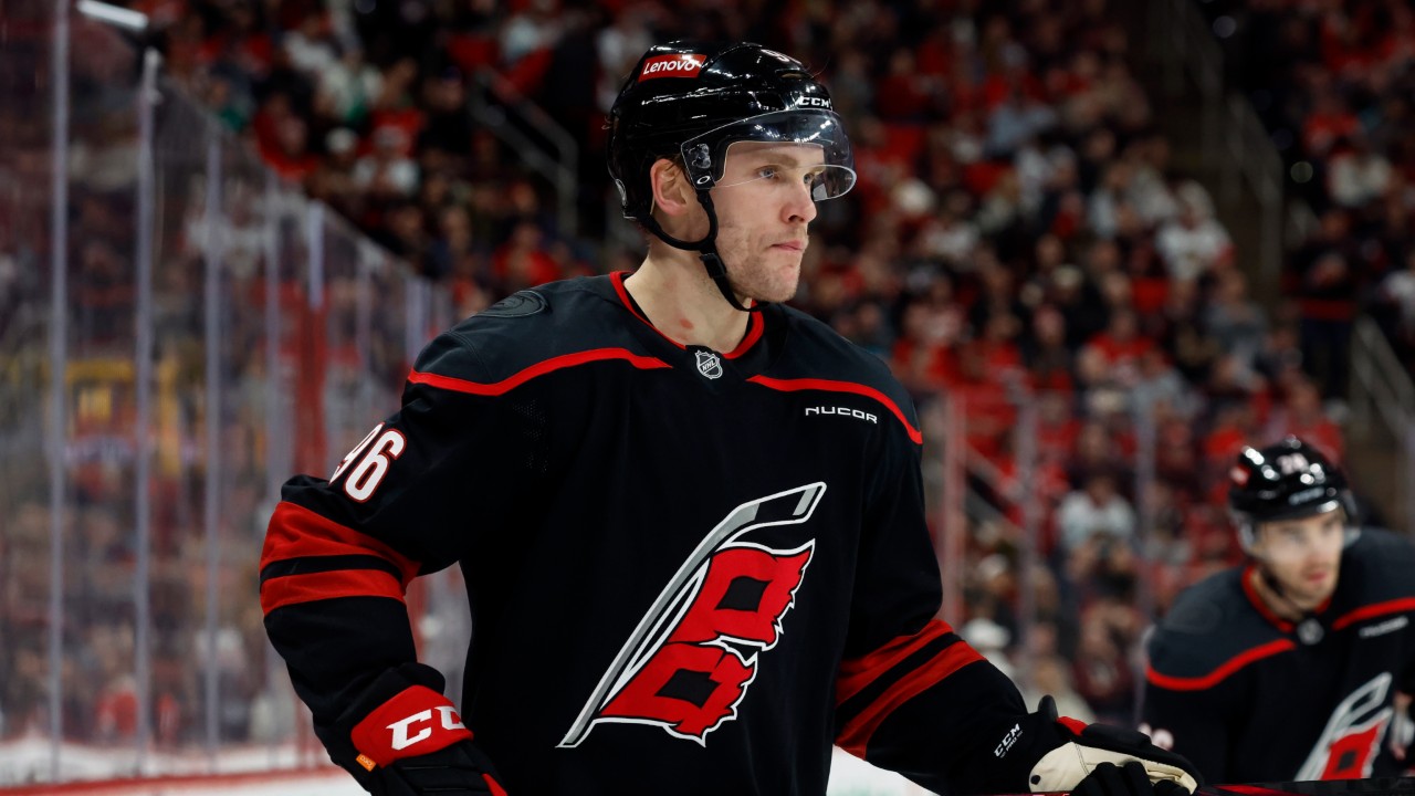 Hurricanes’ Mikko Rantanen out of lineup due to lower-body injury