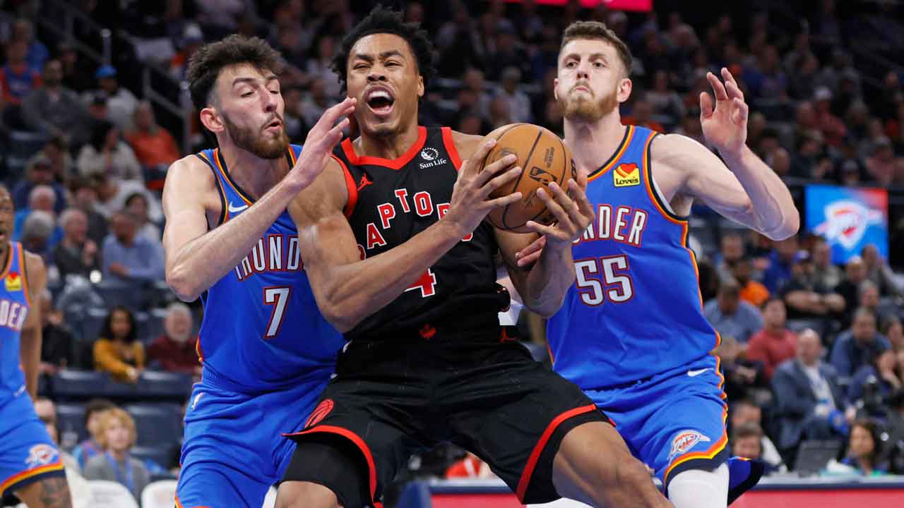 Thunder’s championship form on display as young Raptors push towards development