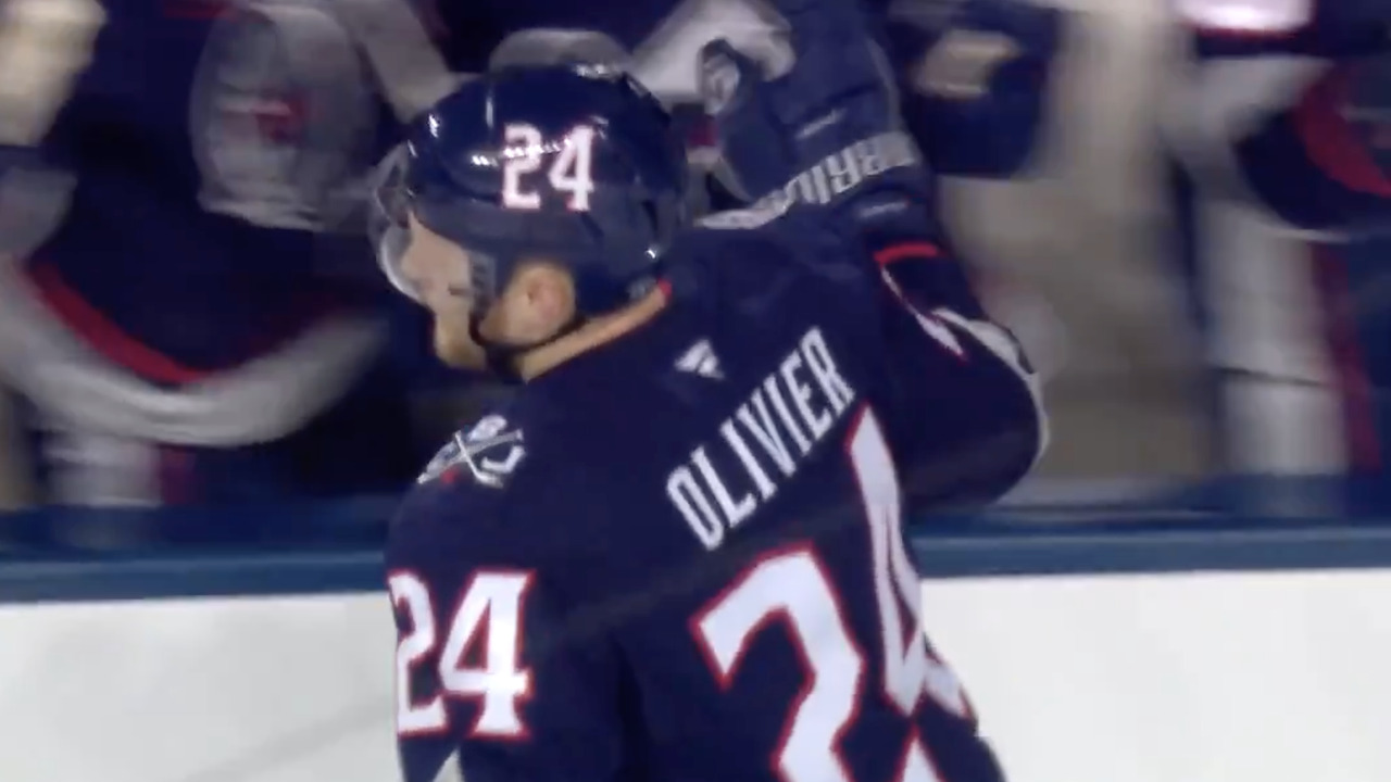 Blue Jackets’ Voronkov and Olivier combine for goals 32 seconds apart