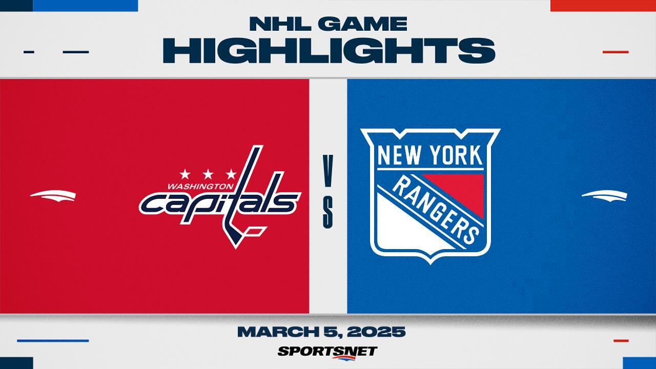 NHL Highlights: Capitals 3, Rangers 2 (OT)