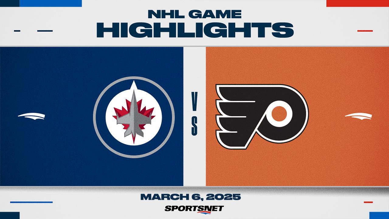 NHL Highlights: Jets 4, Flyers 1