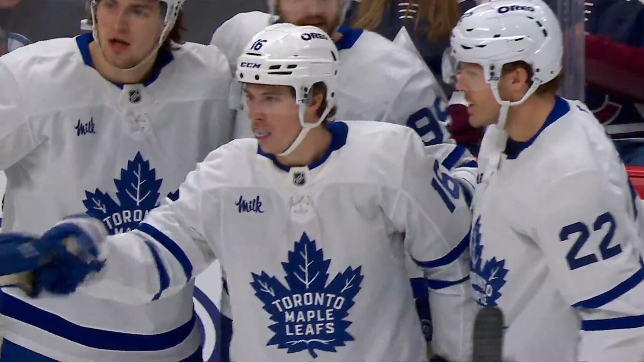 Maple Leafs’ Marner scores 20th goal of season vs. Avalanche