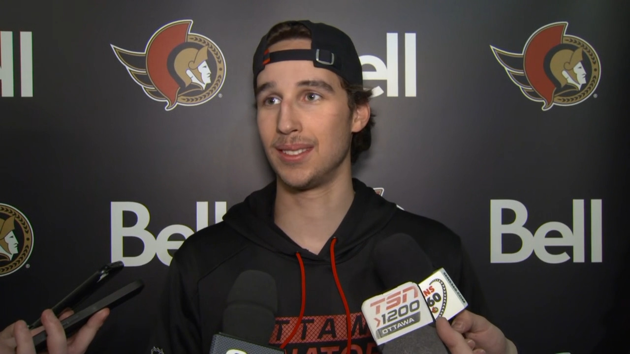 Dylan Cozens says he’s ‘grateful’ to come from Buffalo to Ottawa