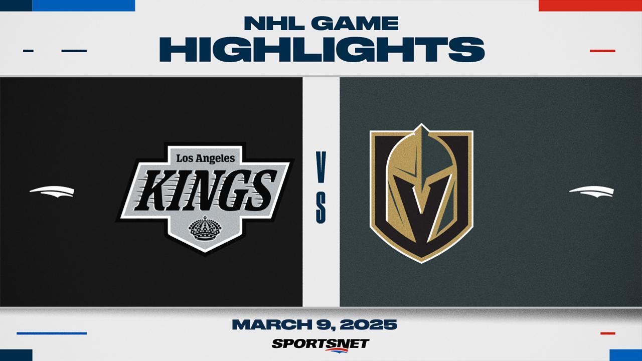 NHL Highlights: Kings 6, Golden Knights 5