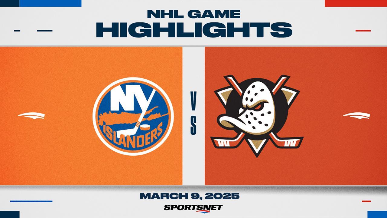 NHL Highlights: Ducks 4, Islanders 1