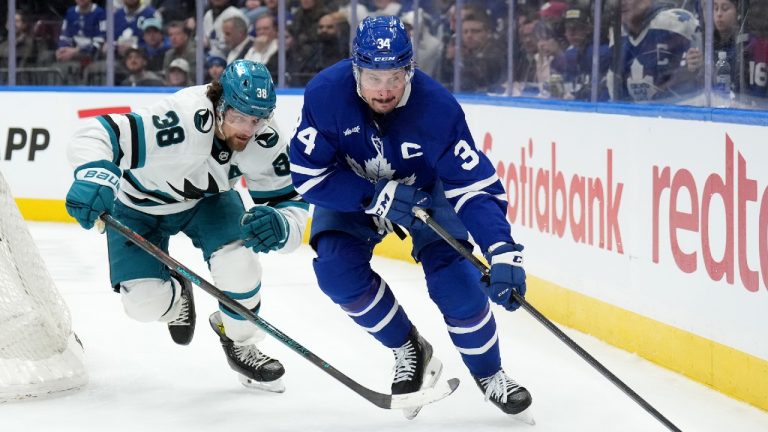 Maple Leafs blow winnable game to dead-last Sharks